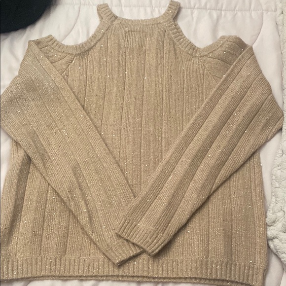 Women's Chaser Tan Sweater - Picture 3 of 3